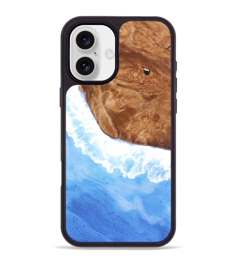 iPhone 16 Plus Wood Phone Case - Abigale (Coastal, 824812)