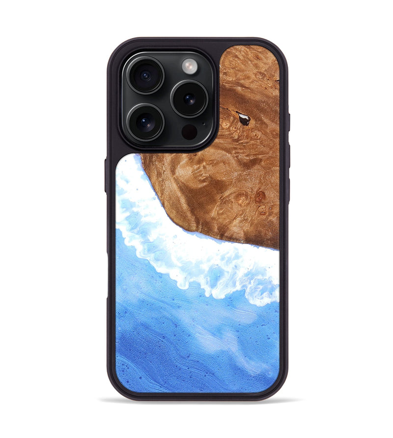 iPhone 16 Pro Wood Phone Case - Abigale (Coastal, 824812)