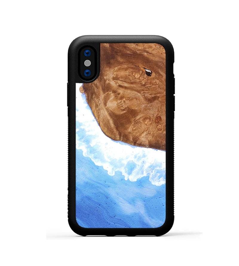 iPhone Xs Wood Phone Case - Abigale (Coastal, 824812)