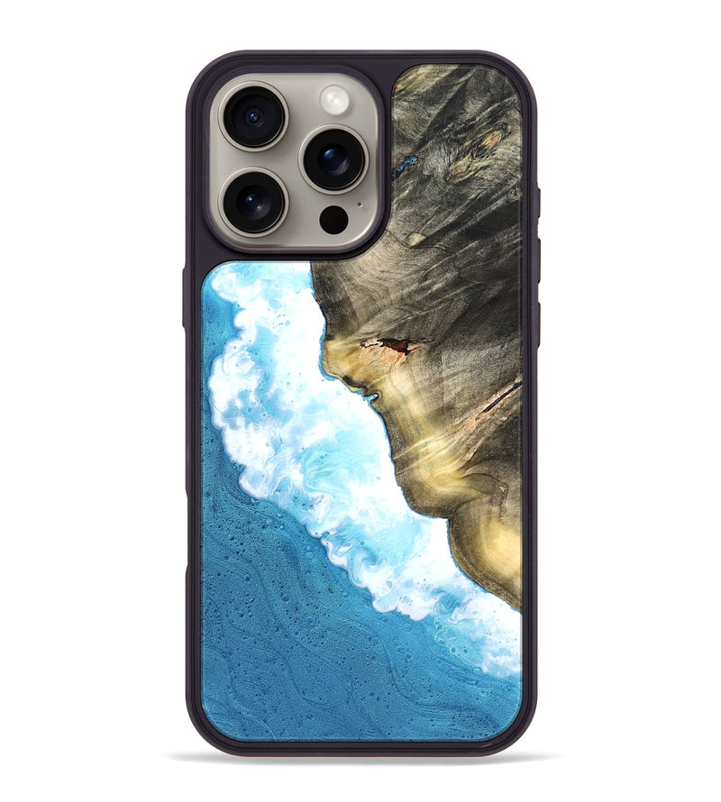 iPhone 16 Pro Max Wood Phone Case - Tony (Coastal, 824813)