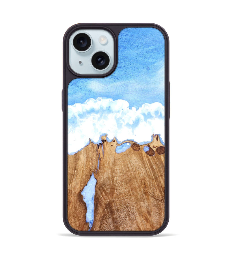 iPhone 15 Wood Phone Case - Adela (Coastal, 824814)