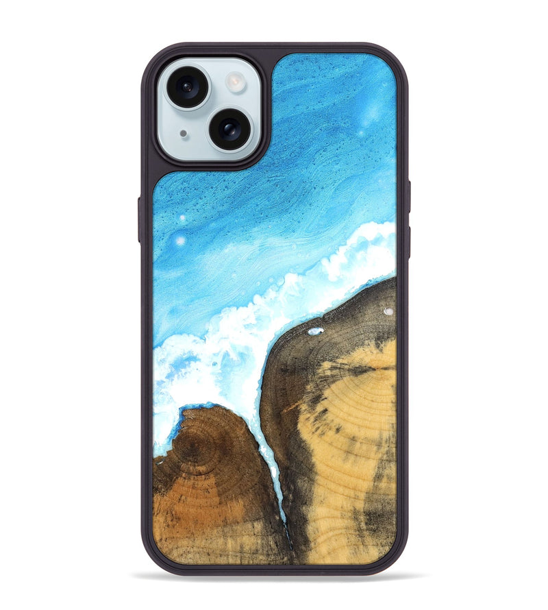 iPhone 15 Plus Wood Phone Case - Clarisa (Coastal, 824815)