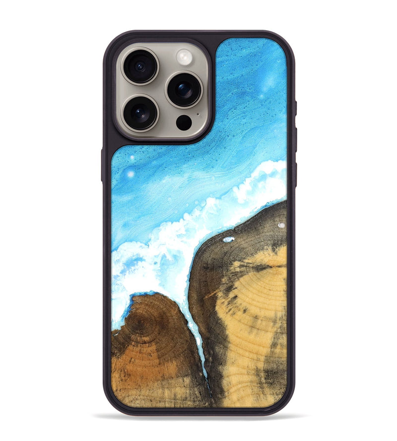 iPhone 15 Pro Max Wood Phone Case - Clarisa (Coastal, 824815)