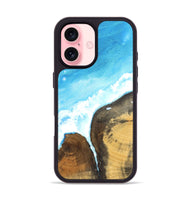 iPhone 16 Wood Phone Case - Clarisa (Coastal, 824815)