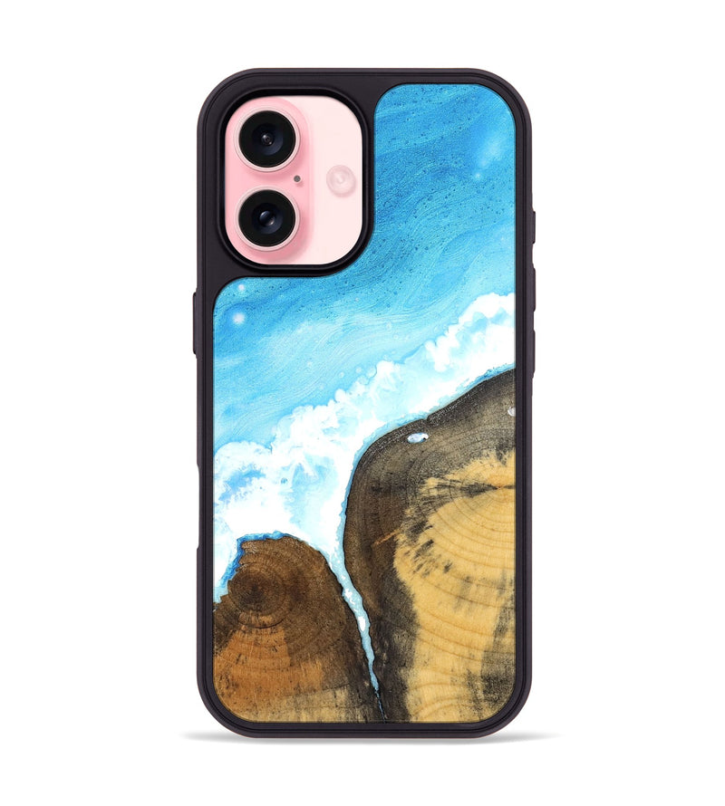 iPhone 16 Wood Phone Case - Clarisa (Coastal, 824815)