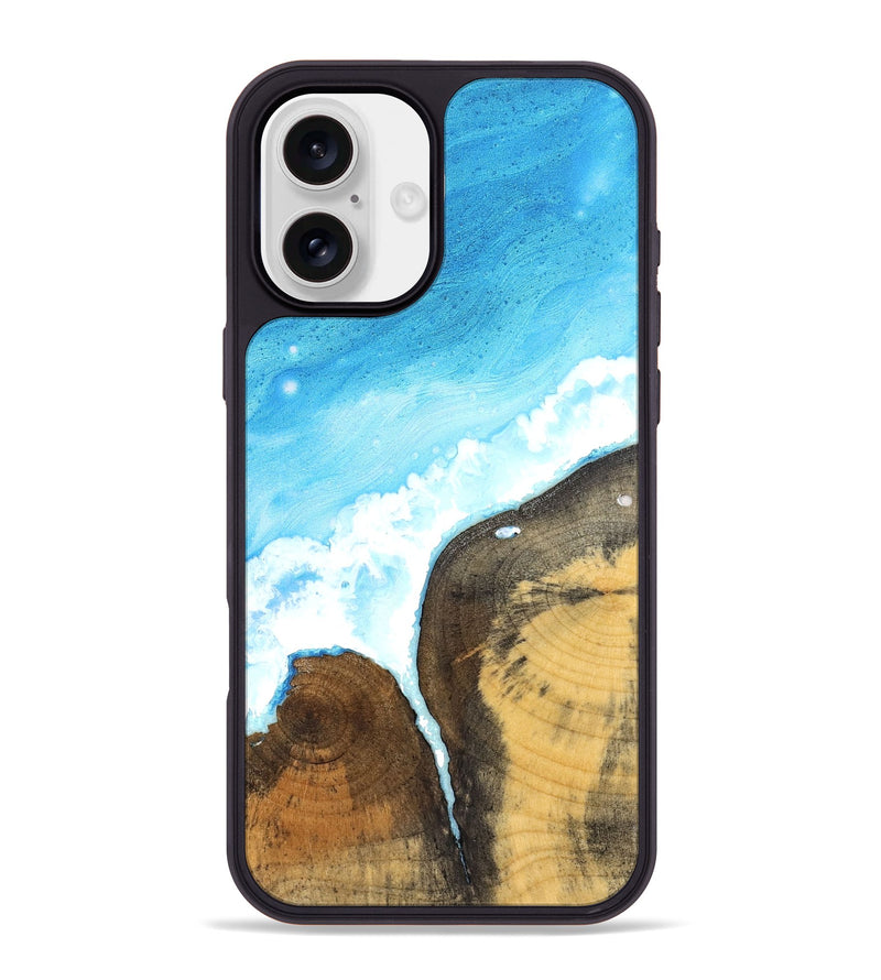iPhone 16 Plus Wood Phone Case - Clarisa (Coastal, 824815)