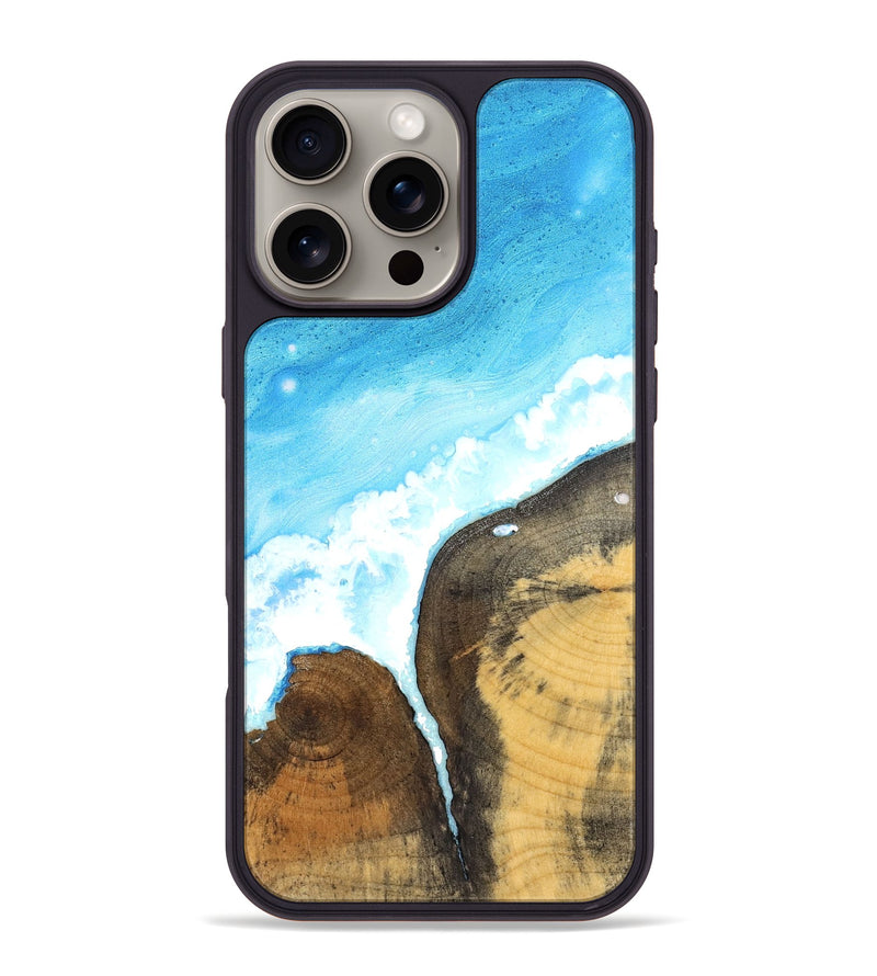 iPhone 16 Pro Max Wood Phone Case - Clarisa (Coastal, 824815)