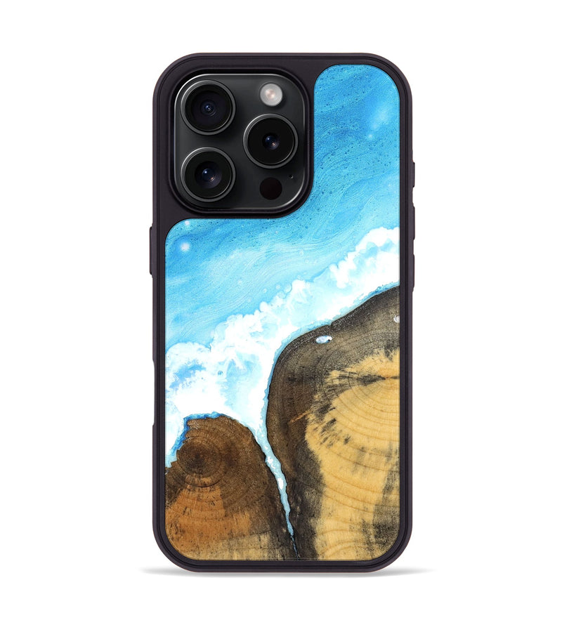 iPhone 16 Pro Wood Phone Case - Clarisa (Coastal, 824815)