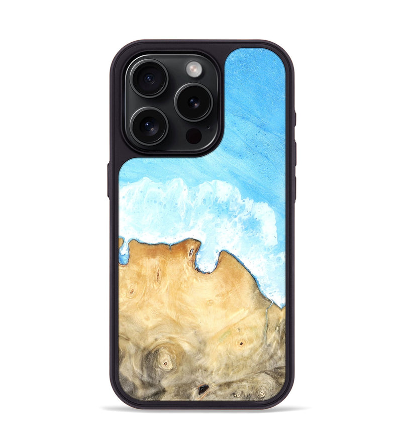 iPhone 15 Pro Wood Phone Case - Aspyn (Coastal, 824818)