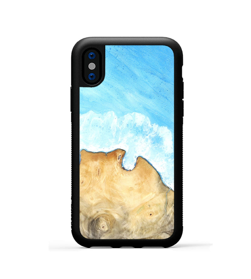 iPhone Xs Wood Phone Case - Aspyn (Coastal, 824818)