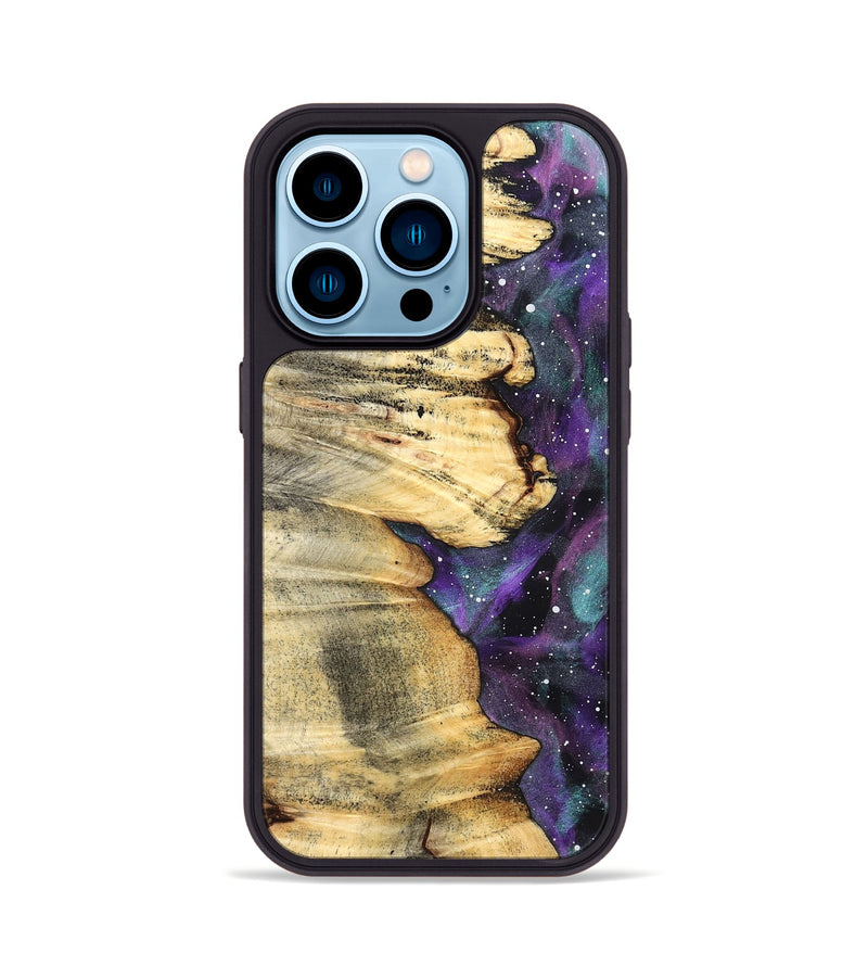iPhone 14 Pro Wood Phone Case - Larry (Cosmos, 824822)