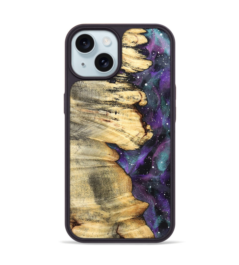iPhone 15 Wood Phone Case - Larry (Cosmos, 824822)