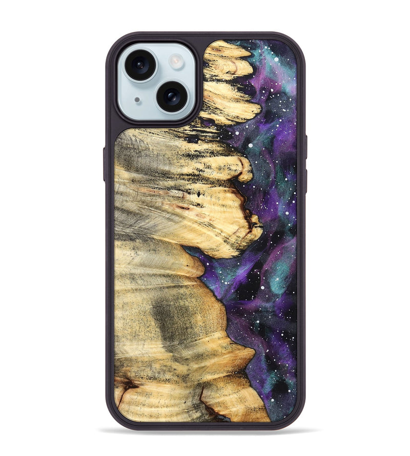 iPhone 15 Plus Wood Phone Case - Larry (Cosmos, 824822)