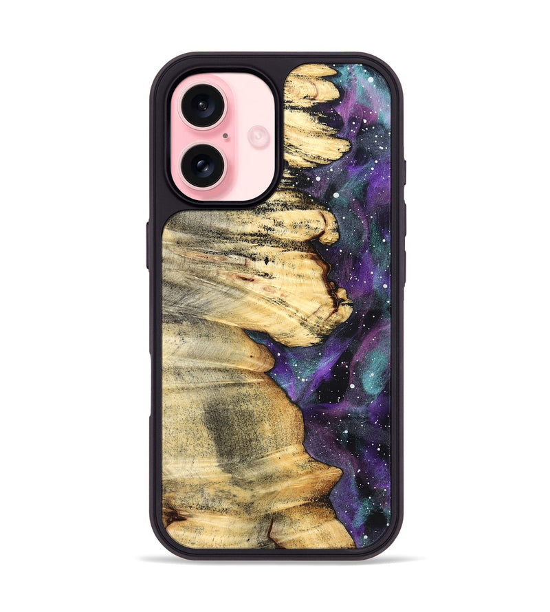 iPhone 16 Wood Phone Case - Larry (Cosmos, 824822)