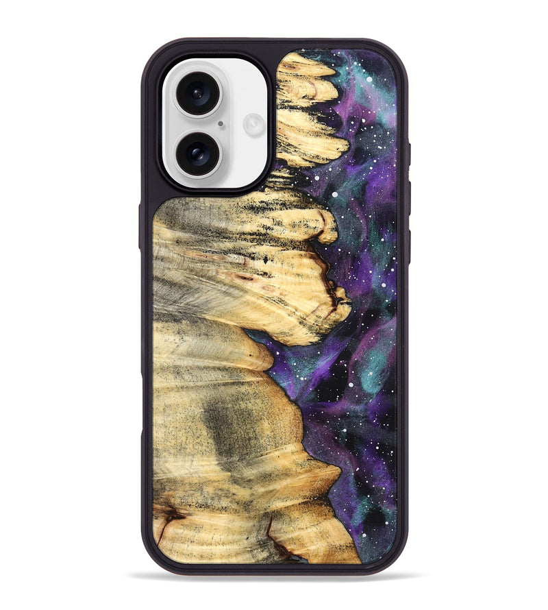 iPhone 16 Plus Wood Phone Case - Larry (Cosmos, 824822)