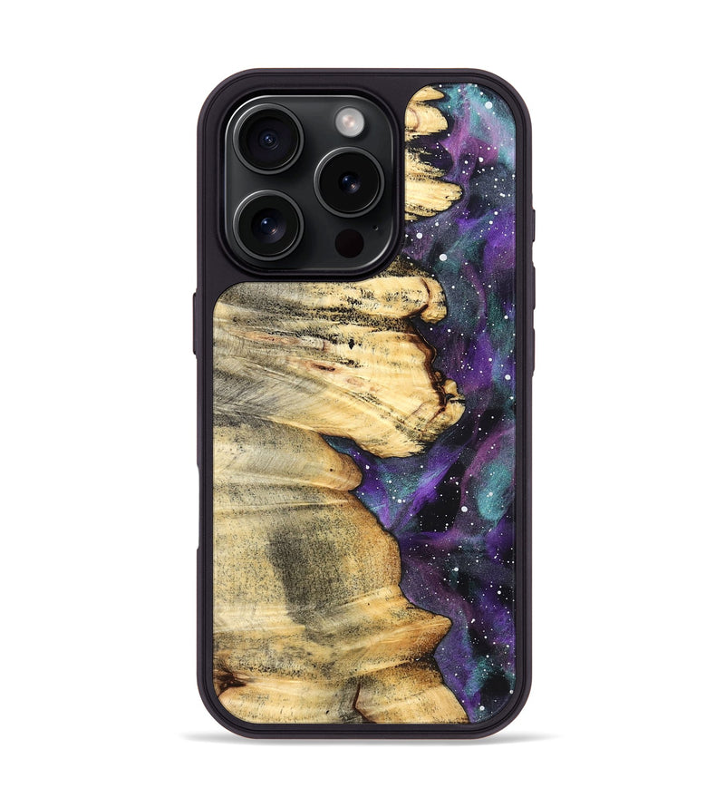 iPhone 16 Pro Wood Phone Case - Larry (Cosmos, 824822)