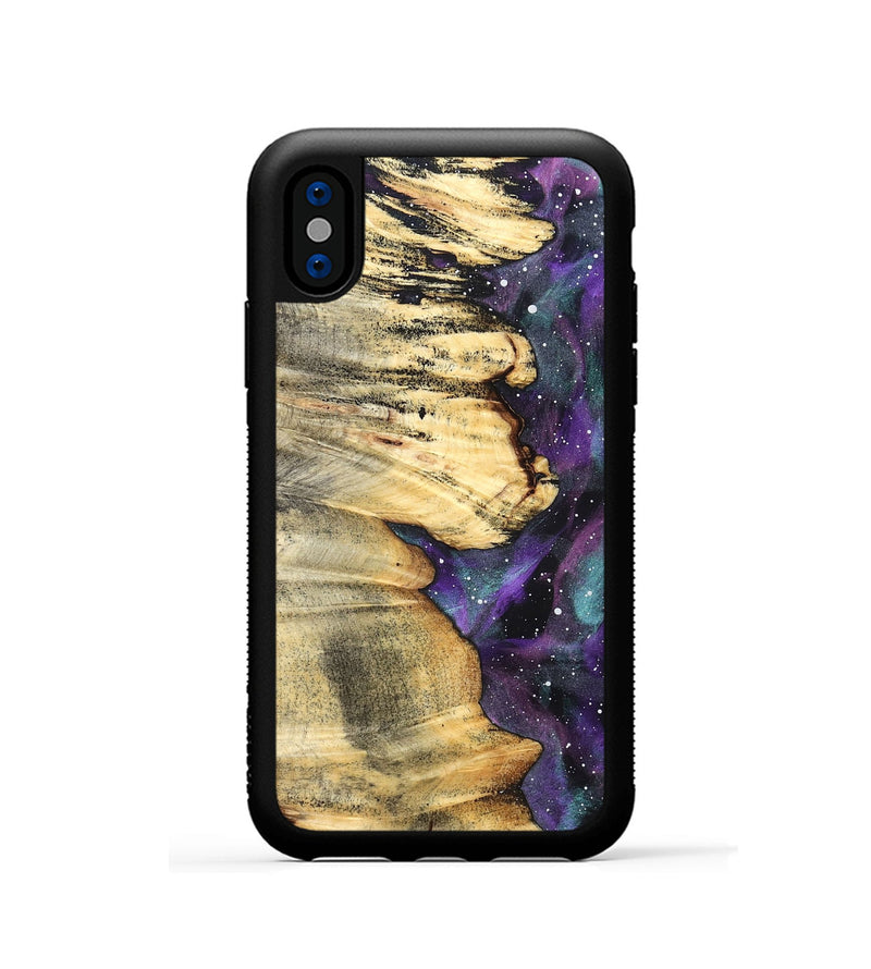 iPhone Xs Wood Phone Case - Larry (Cosmos, 824822)