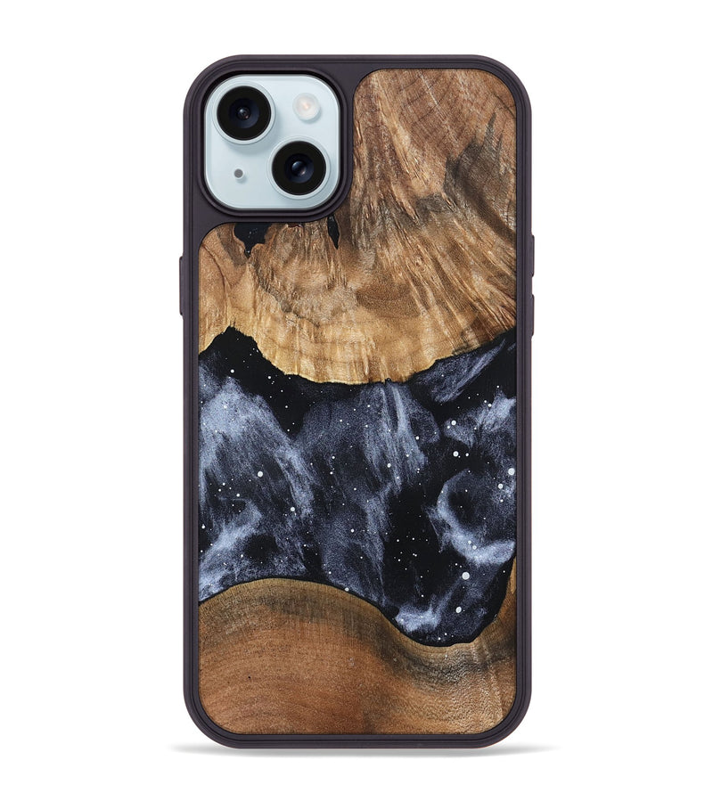 iPhone 15 Plus Wood Phone Case - Tasia (Cosmos, 824825)