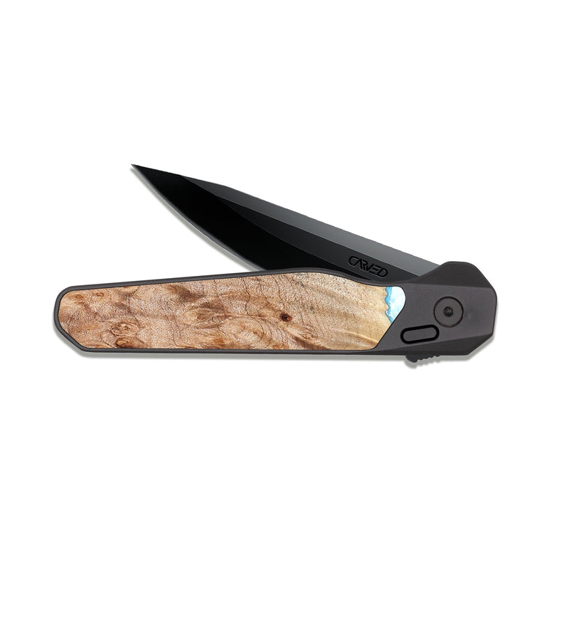 EDC Dark Slate Wood Pocket Knife - Georgia (Coastal, 824826)