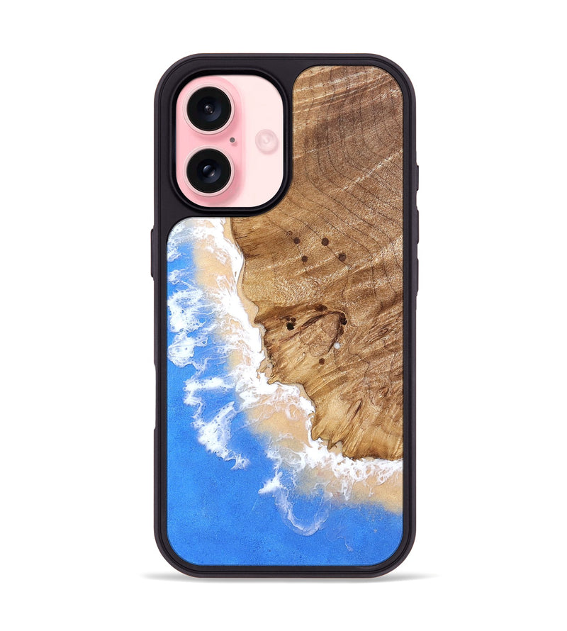 iPhone 16 Wood Phone Case - Izan (Coastal, 824827)