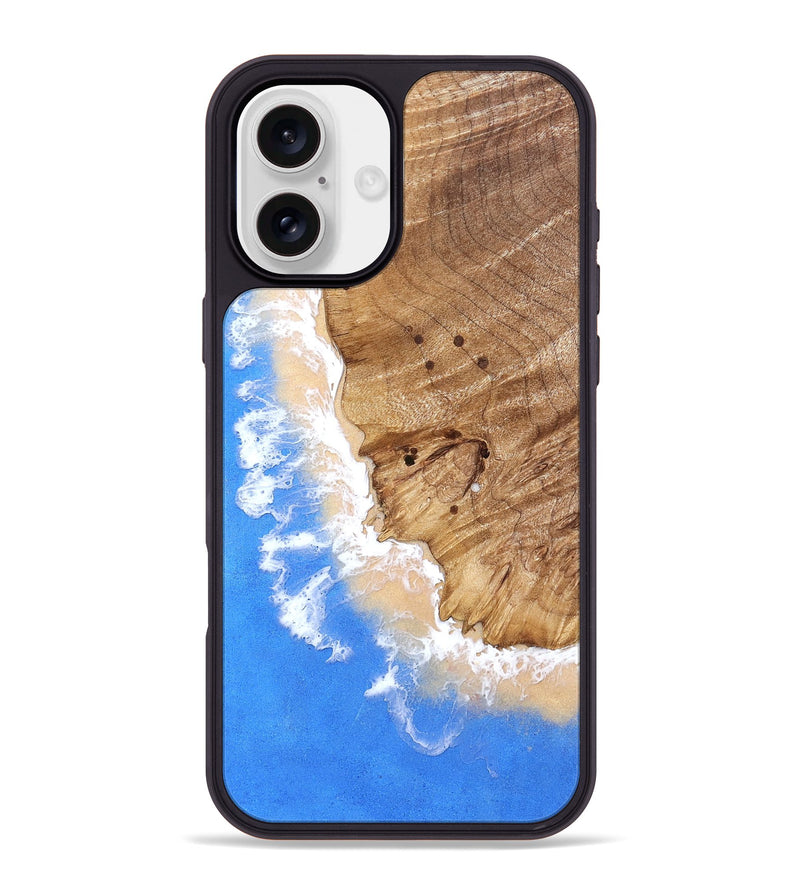iPhone 16 Plus Wood Phone Case - Izan (Coastal, 824827)