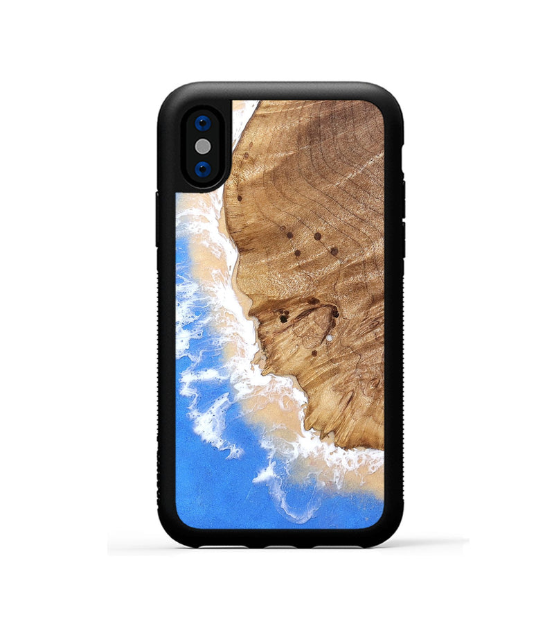 iPhone Xs Wood Phone Case - Izan (Coastal, 824827)