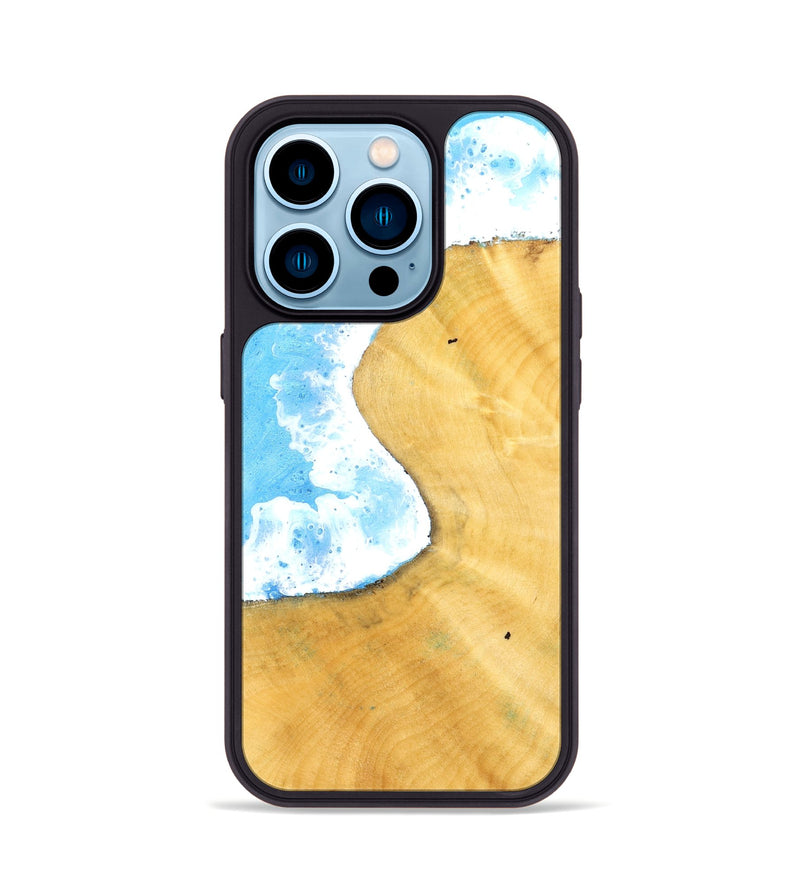 iPhone 14 Pro Wood Phone Case - Freeman (Coastal, 824828)