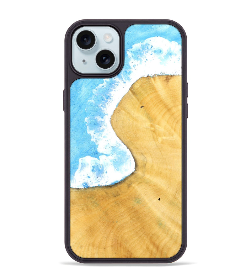 iPhone 15 Plus Wood Phone Case - Freeman (Coastal, 824828)