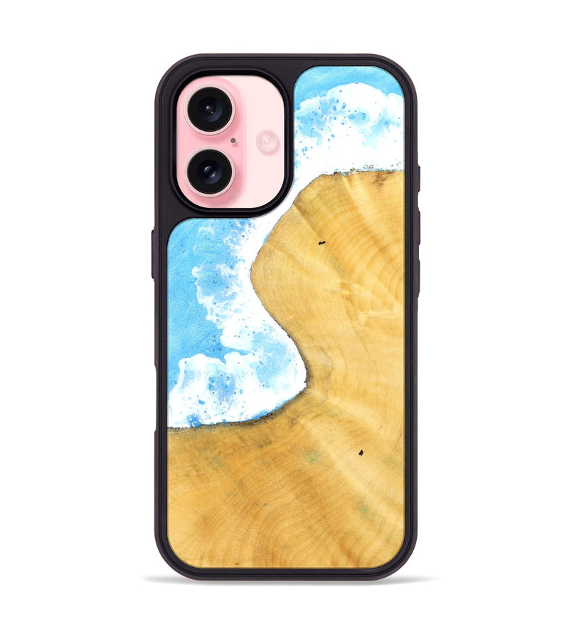 iPhone 16 Wood Phone Case - Freeman (Coastal, 824828)