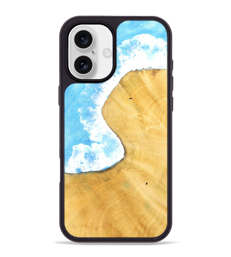 iPhone 16 Plus Wood Phone Case - Freeman (Coastal, 824828)