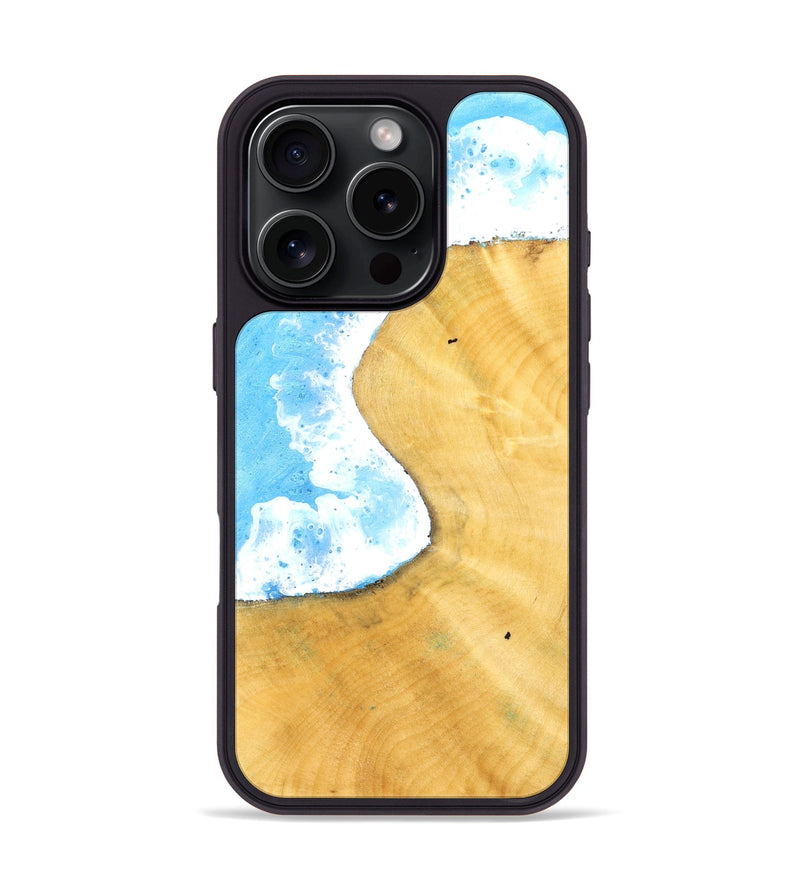 iPhone 16 Pro Wood Phone Case - Freeman (Coastal, 824828)