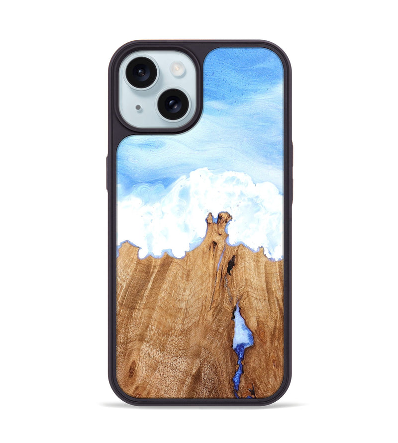 iPhone 15 Wood Phone Case - Kathie (Coastal, 824832)