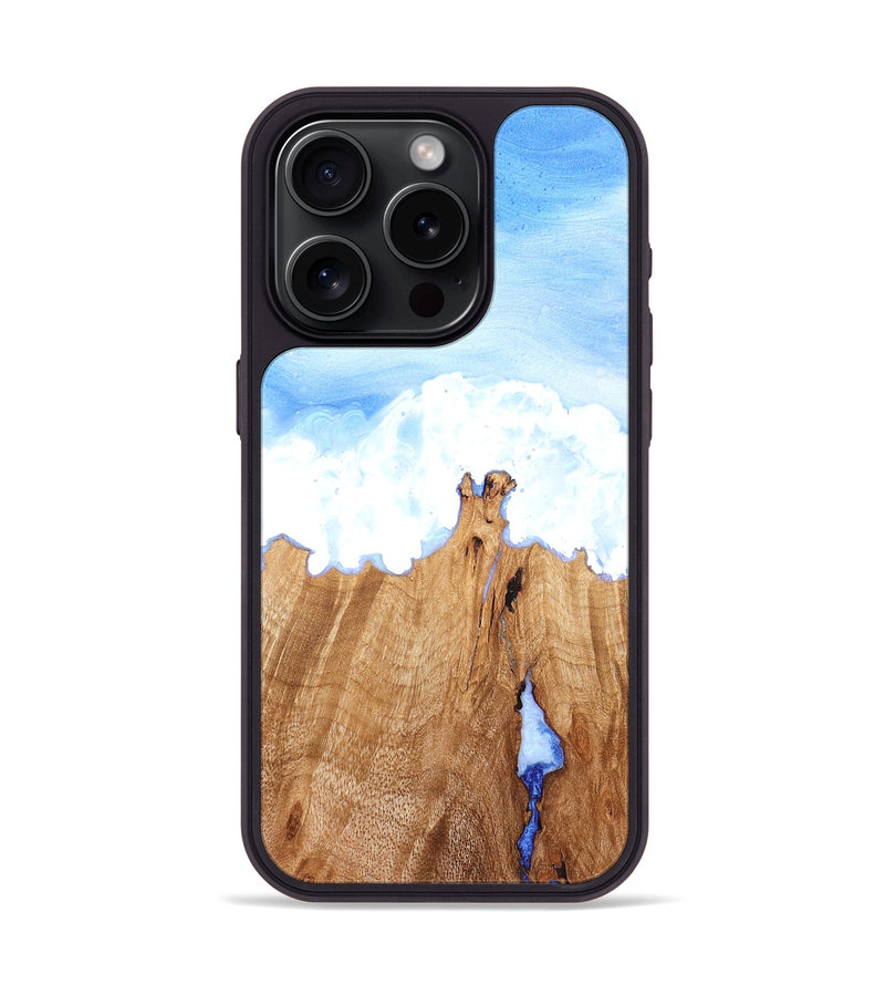iPhone 15 Pro Wood Phone Case - Kathie (Coastal, 824832)