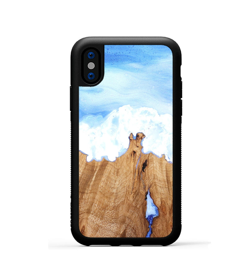 iPhone Xs Wood Phone Case - Kathie (Coastal, 824832)