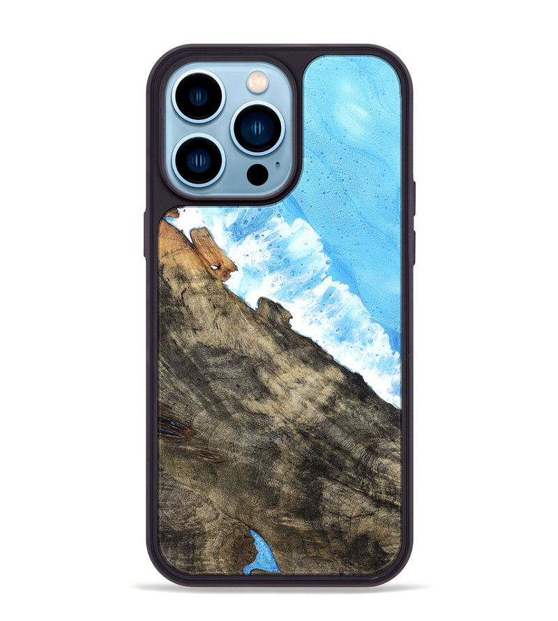 iPhone 14 Pro Max Wood Phone Case - Alyvia (Coastal, 824833)