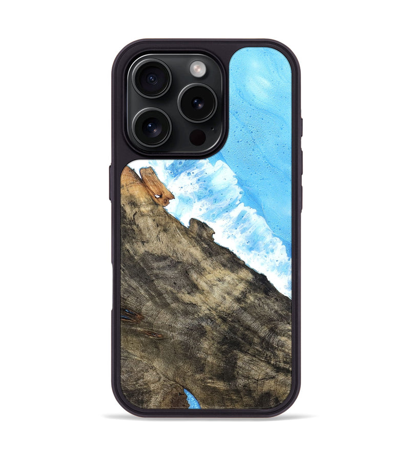 iPhone 16 Pro Wood Phone Case - Alyvia (Coastal, 824833)