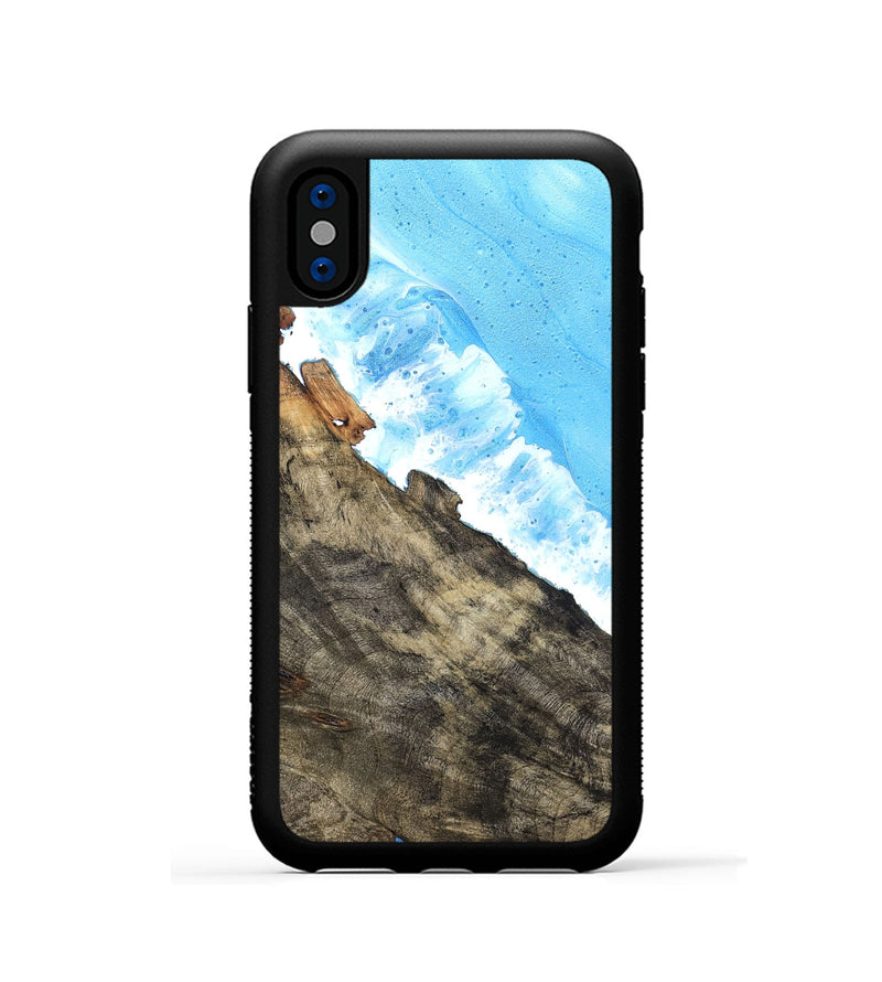 iPhone Xs Wood Phone Case - Alyvia (Coastal, 824833)
