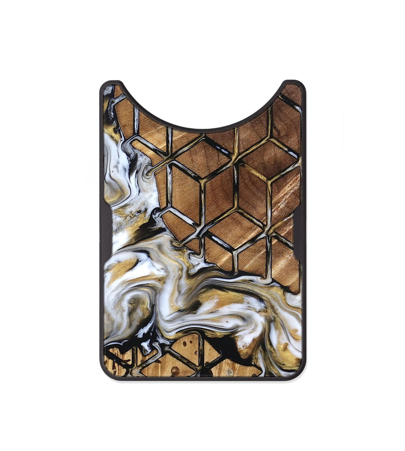 Alloy Wood Wallet - Valerie (Pattern, 824837)