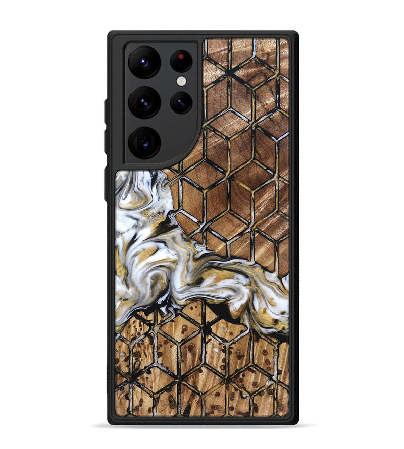 Galaxy S22 Ultra Wood Phone Case - Valerie (Pattern, 824837)