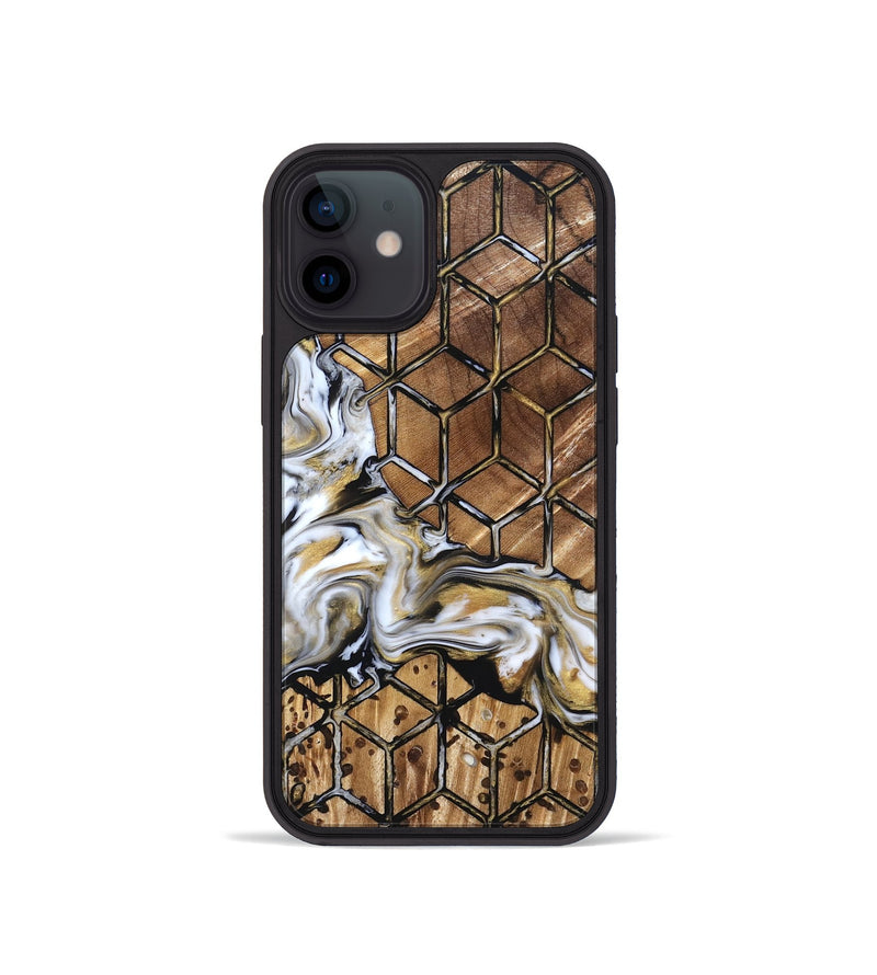 iPhone 12 mini Wood Phone Case - Valerie (Pattern, 824837)