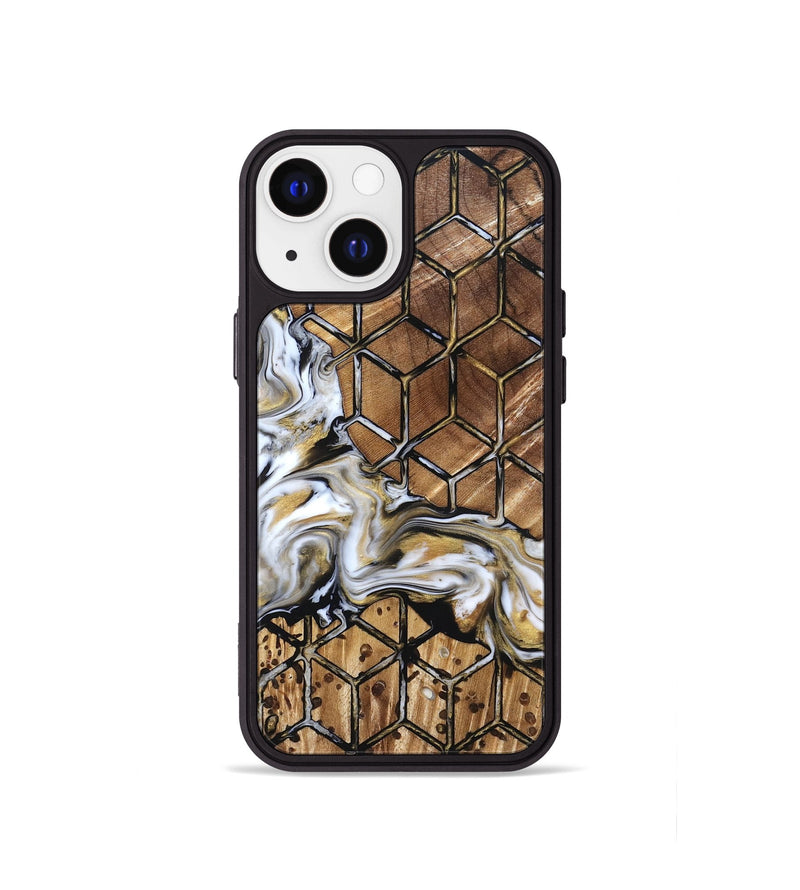 iPhone 13 mini Wood Phone Case - Valerie (Pattern, 824837)