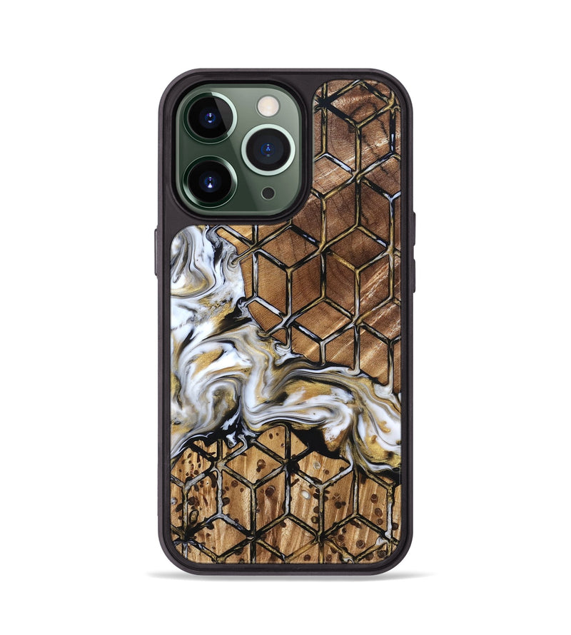 iPhone 13 Pro Wood Phone Case - Valerie (Pattern, 824837)