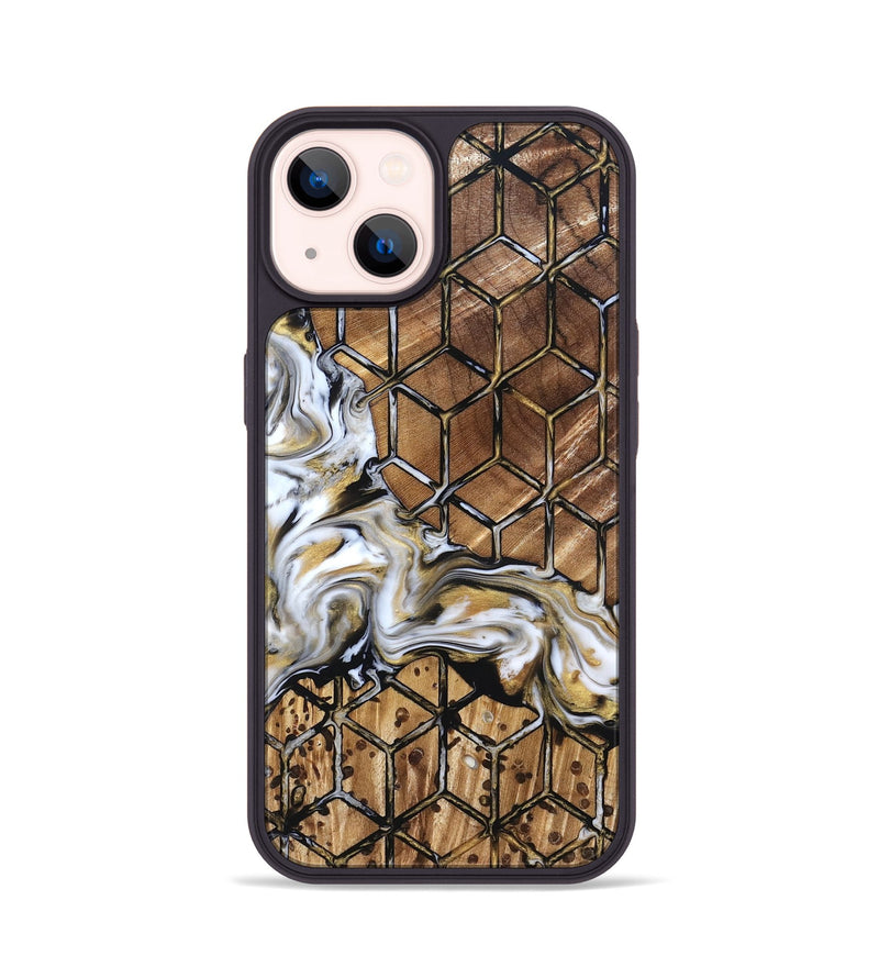 iPhone 14 Wood Phone Case - Valerie (Pattern, 824837)