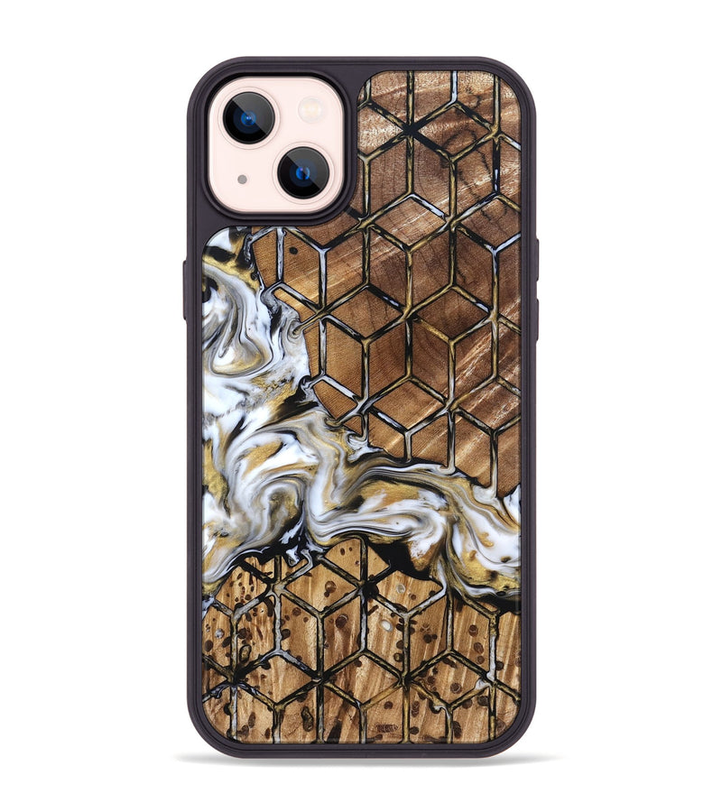 iPhone 14 Plus Wood Phone Case - Valerie (Pattern, 824837)
