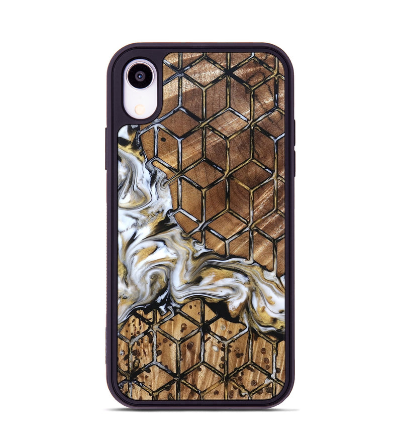 iPhone Xr Wood Phone Case - Valerie (Pattern, 824837)