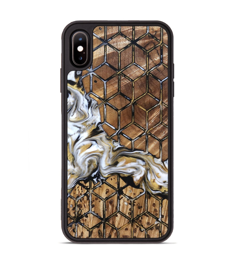 iPhone Xs Max Wood Phone Case - Valerie (Pattern, 824837)