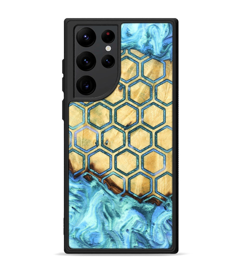 Galaxy S22 Ultra Wood Phone Case - Jazlynn (Pattern, 824840)