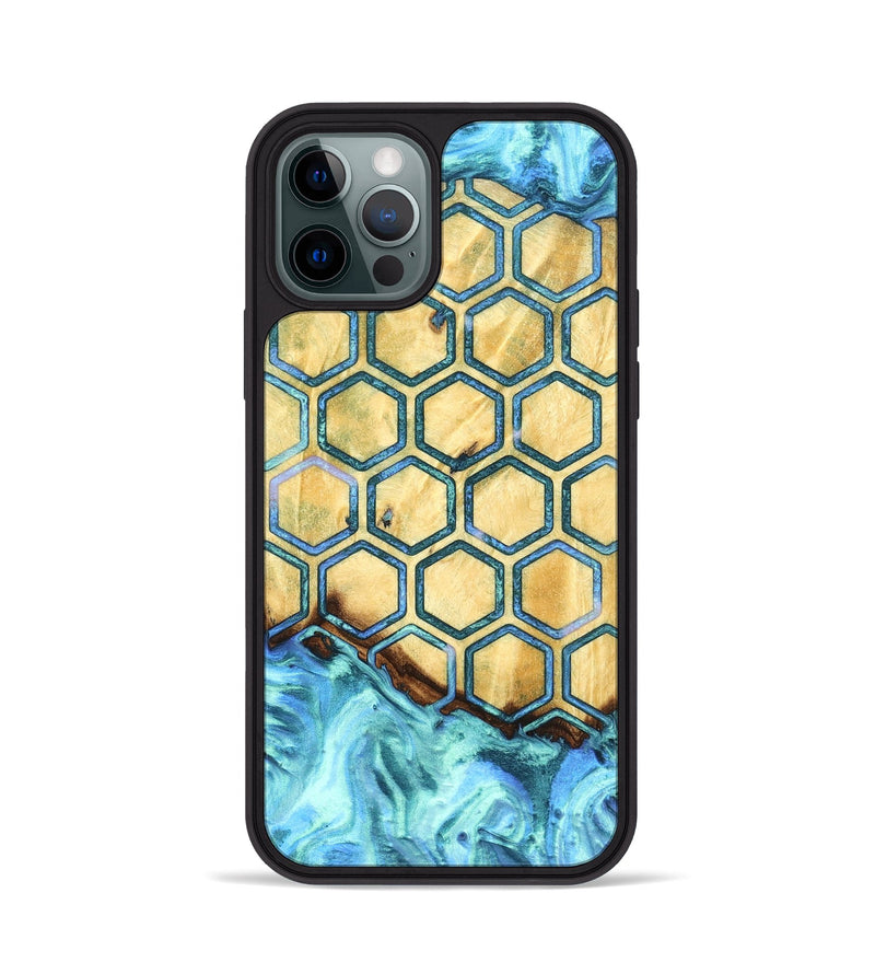 iPhone 12 Pro Wood Phone Case - Jazlynn (Pattern, 824840)