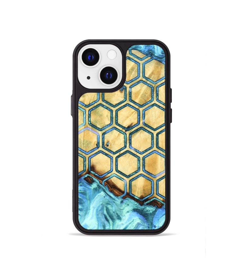 iPhone 13 mini Wood Phone Case - Jazlynn (Pattern, 824840)