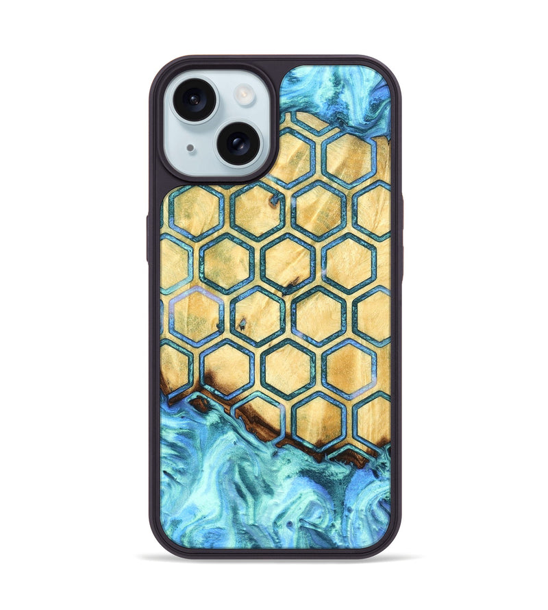 iPhone 15 Wood Phone Case - Jazlynn (Pattern, 824840)